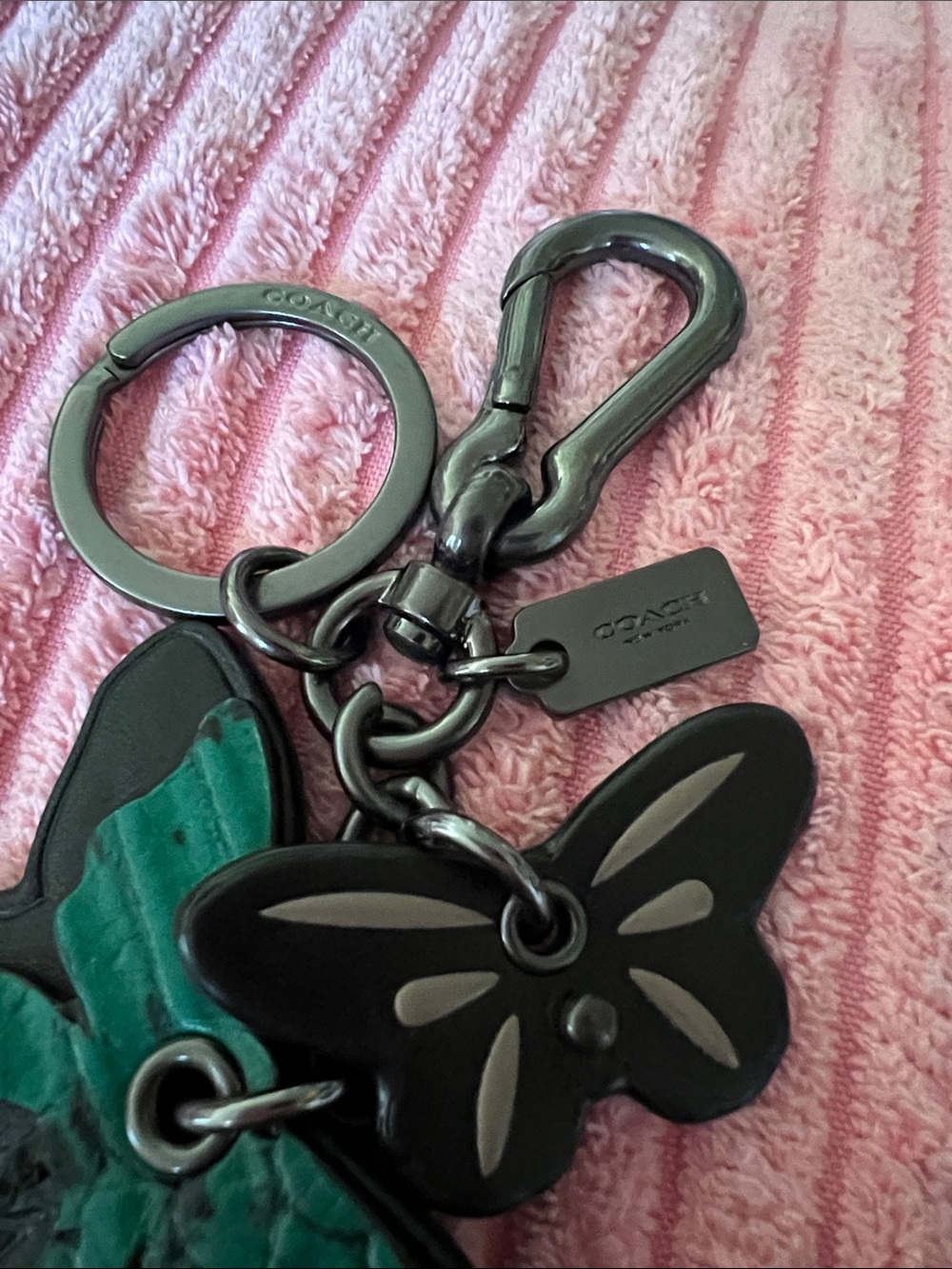 Coach Butterfly Cluster Bag Charm (2016)-NWOT - Picture 3 of 8